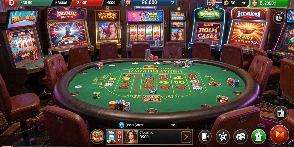 9sl - Screen permainan yang menunjukkan level menantang.